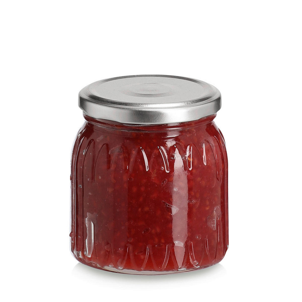 VORRATSGLAS 0,28 l  - Transparent, Design, Glas (8/8/8,5cm)