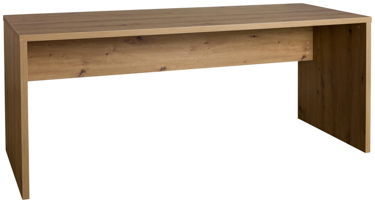 SCHREIBTISCH 180/69/74 cm  in Eiche Artisan  - Eiche Artisan, Design, Holzwerkstoff (180/69/74cm) - Carryhome