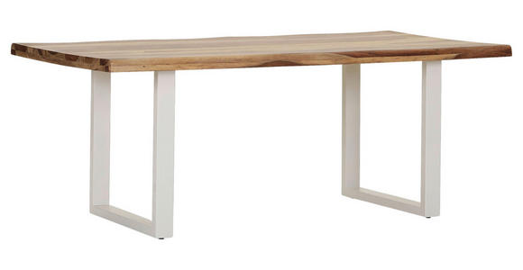 TISCHPLATTE      - Sheeshamfarben, Design, Holz (200/100/5cm) - Landscape