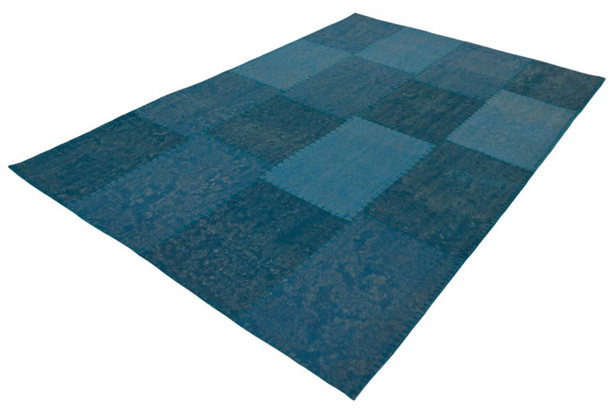 FLACHWEBETEPPICH 160/230 cm Lyrical Blau, Multicolor  - Blau/Multicolor, Basics, Textil (160/230cm) - Novel