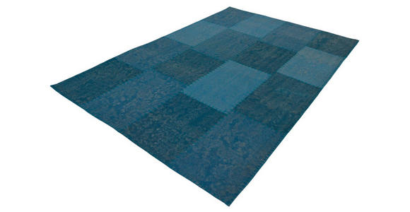 FLACHWEBETEPPICH 160/230 cm Lyrical Blau, Multicolor  - Blau/Multicolor, Basics, Textil (160/230cm) - Novel