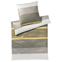 BETTWÄSCHE JOOP! MOOD Makosatin 155/220 cm  - Gelb, KONVENTIONELL, Textil (155/220cm) - Joop!