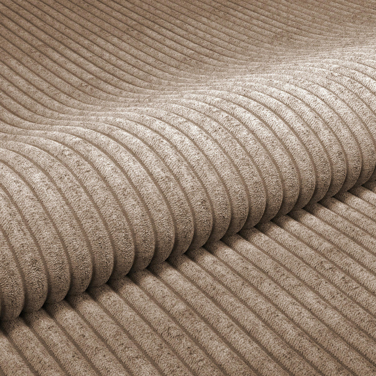 ECKSOFA Beige  - Beige, Trend, Textil (290/178cm) - P & B