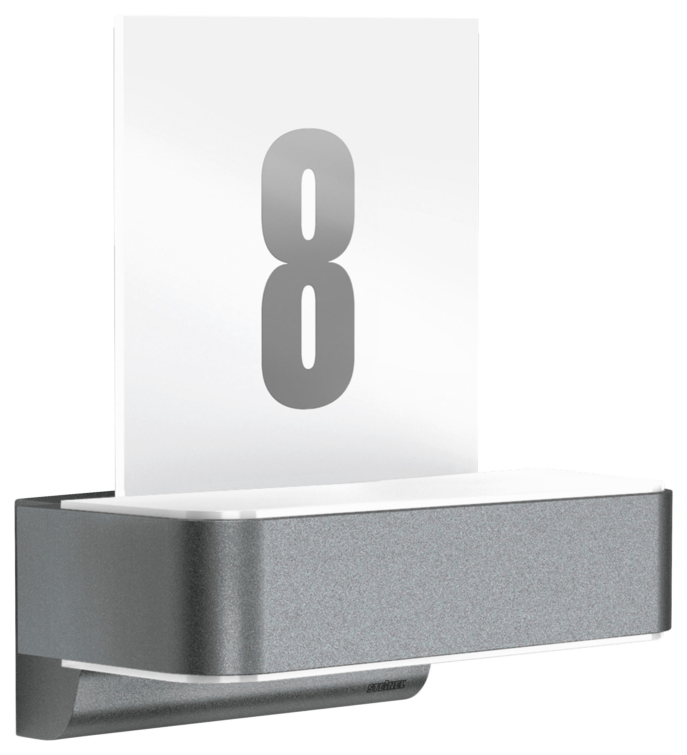 AUßENWANDLEUCHTE 23/14,6/26,1 cm - Anthrazit, Basics, Kunststoff/Metall (23/14,6/26,1cm) - Steinel
