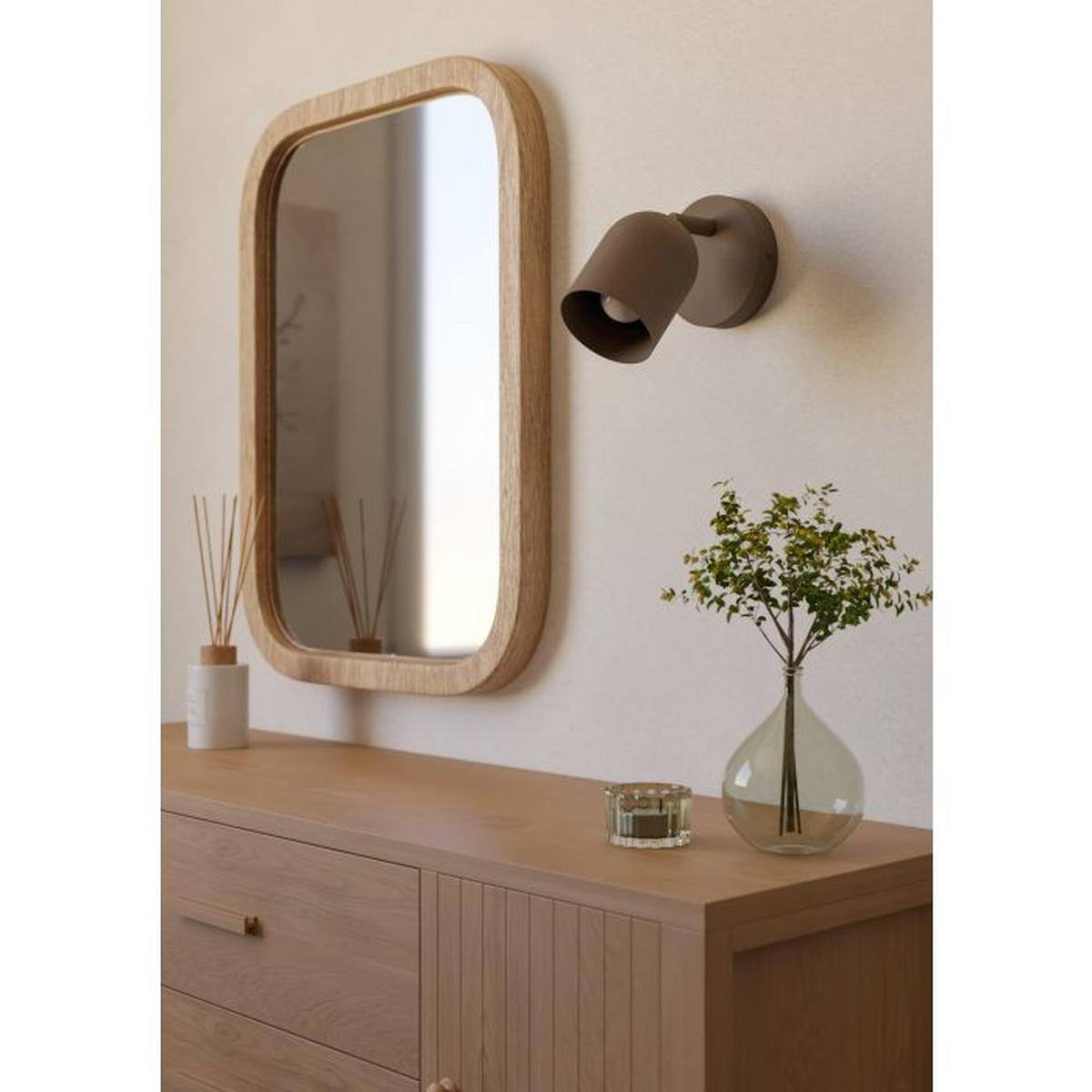 REFLEKTOR Tilston  - boja peska, Osnovno, metal (12/12/15,5cm)