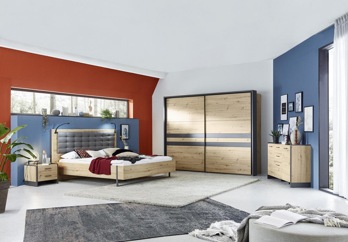 LED-DEKOLEUCHTE   - Schwarz, Design, Kunststoff - Hom`in