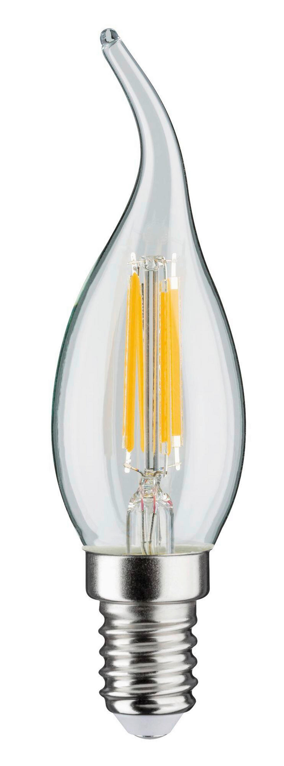 LED-LEUCHTMITTEL   E14 1x4,8W W 470 lm  - Klar, Basics, Glas (3,5/12,0cm) - Paulmann