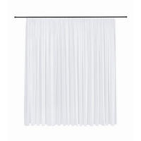 FERTIGSTORE  transparent  450/245 cm   - Weiß, Basics, Textil (450/245cm)