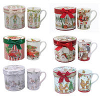 HRNEK NA KÁVU porcelán (new bone china) - vícebarevná, Lifestyle, karton/papír (0,32l) - X-Mas