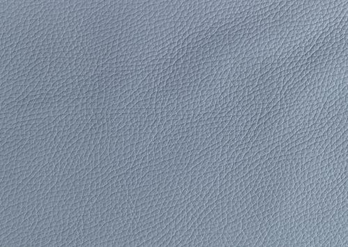 RELAXSESSEL in Leder Hellblau  - Edelstahlfarben/Hellblau, Design, Leder/Metall (82/109/90cm) - Himolla