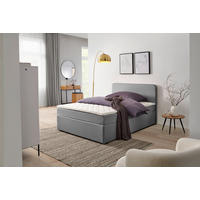 BOXBETT 140/200 cm  in Hellgrau  - Hellgrau, KONVENTIONELL, Holz (140/200cm) - P & B