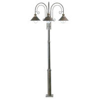 AUßENSTEHLEUCHTE 95/26/225 cm   - Rostfarben, LIFESTYLE, Metall (95/26/225cm)