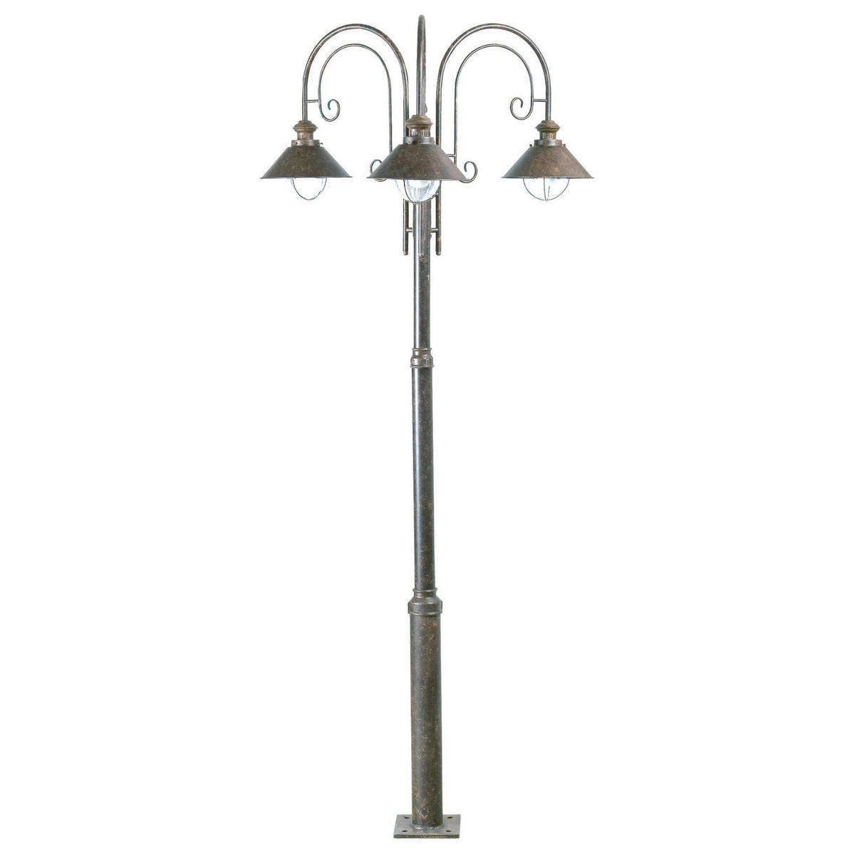 AUßENSTEHLEUCHTE 95/26/225 cm   - Rostfarben, LIFESTYLE, Metall (95/26/225cm)