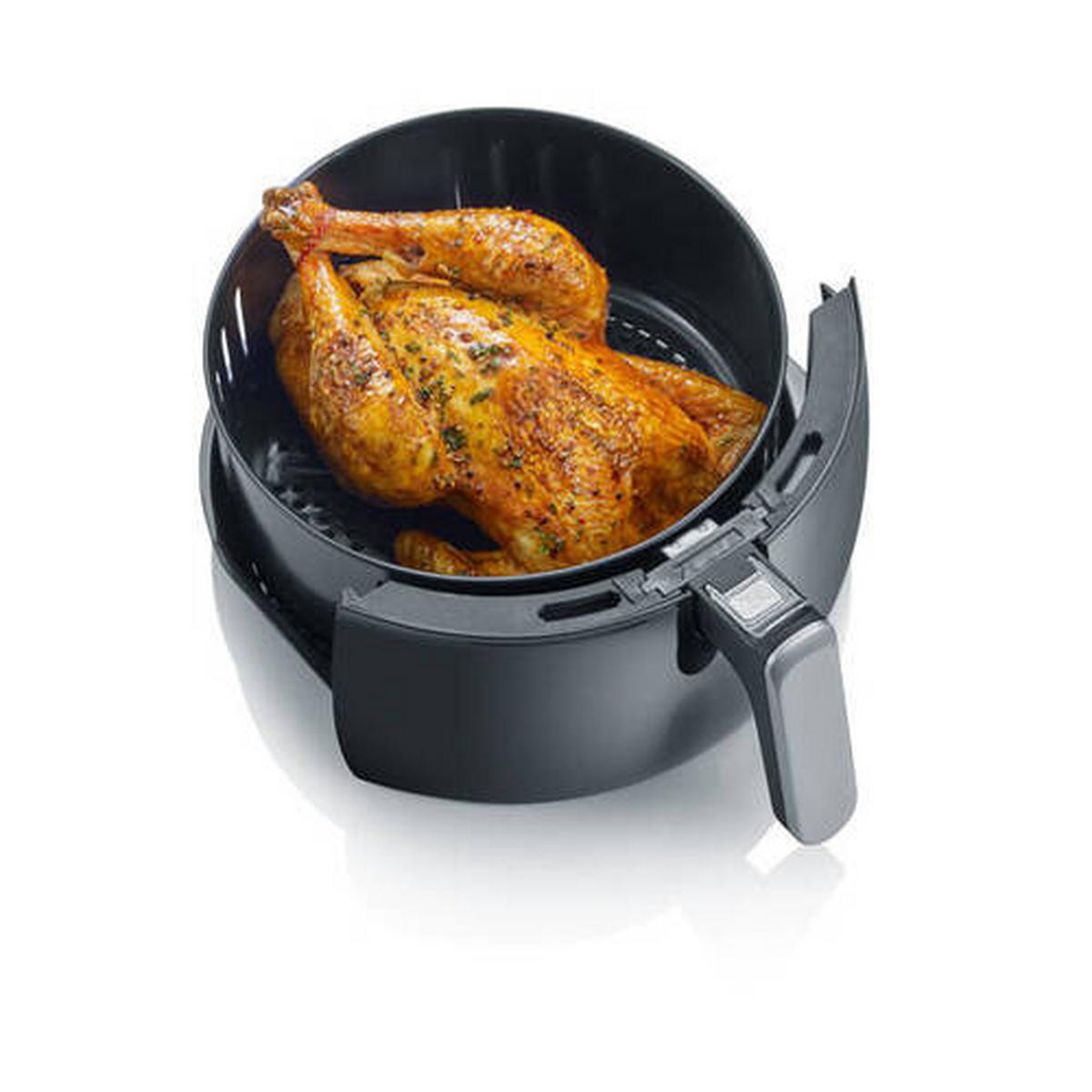 HEIßLUFTFRITTEUSE FR 2445 5 L  - Silberfarben/Schwarz, MODERN, Keramik/Kunststoff (31,5/41,0/35,0cm) - Severin