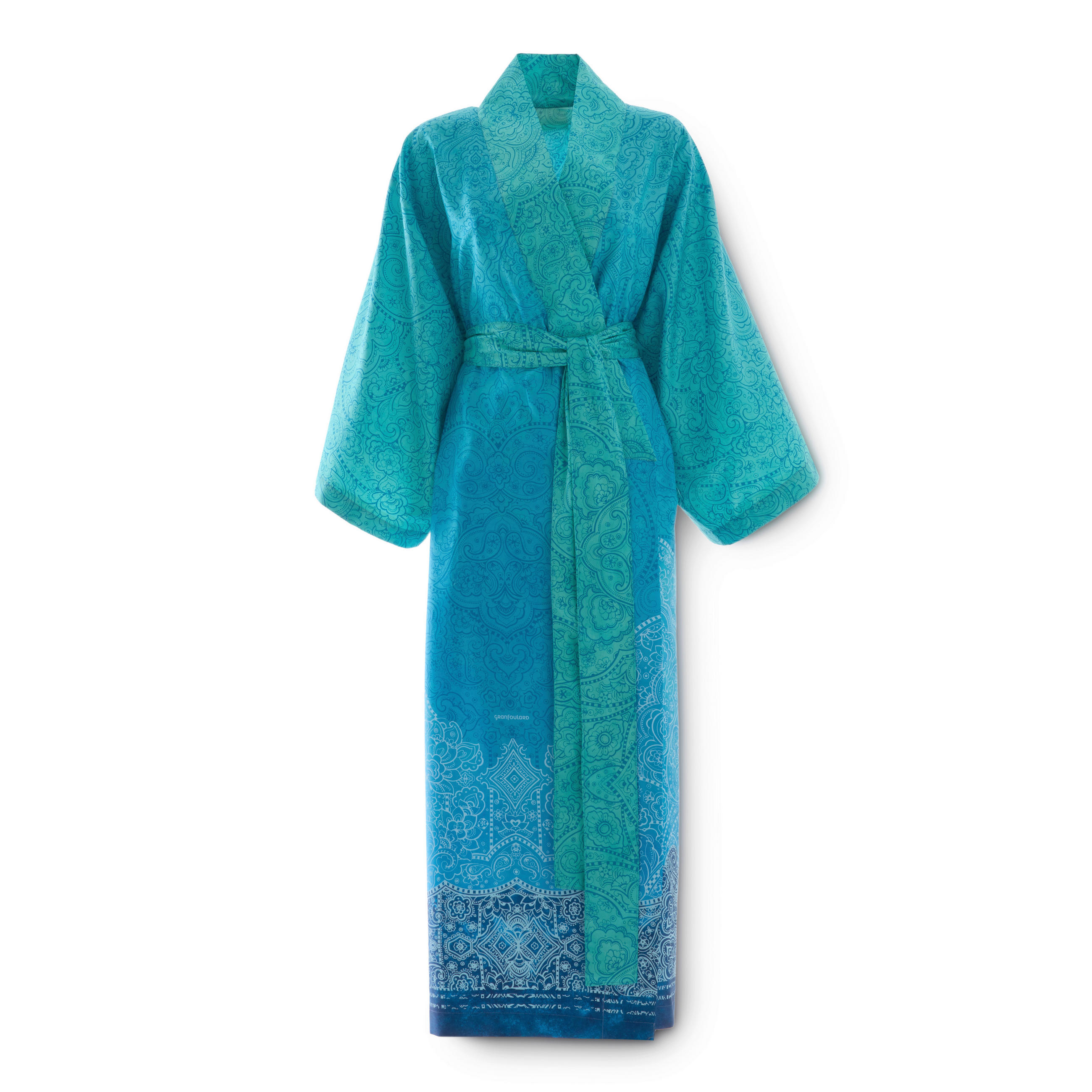 KIMONO   modra  S/M  - modra, Konvencionalno, tekstil (S/Mnull) - Bassetti
