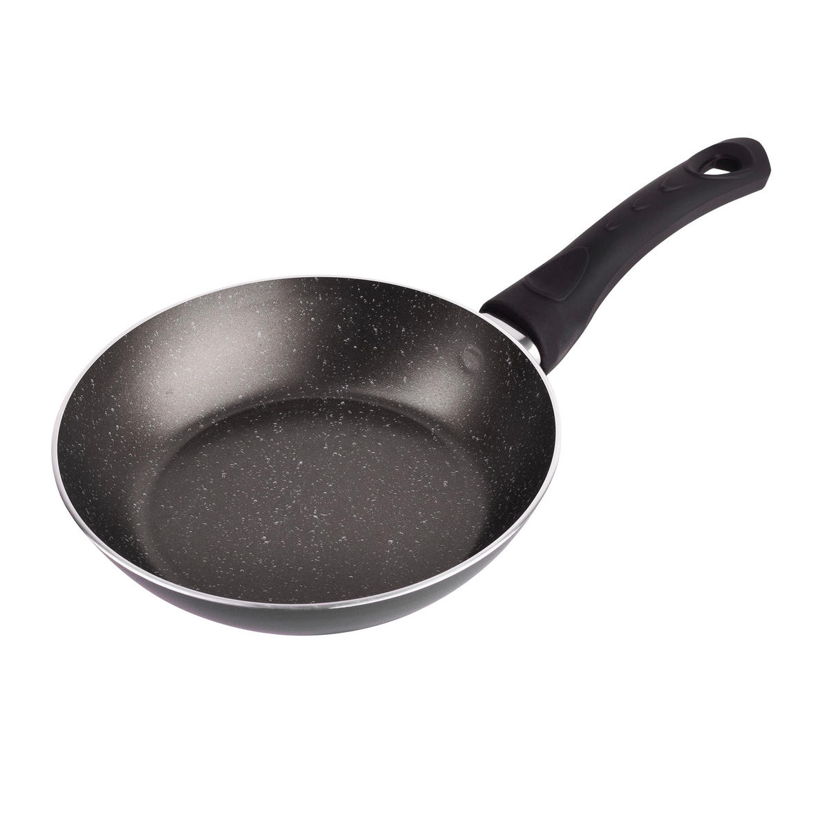 SADA PÁNVÍ, nepřilnavý povrch PTFE, 3dílné - černá, Basics, kov/plast