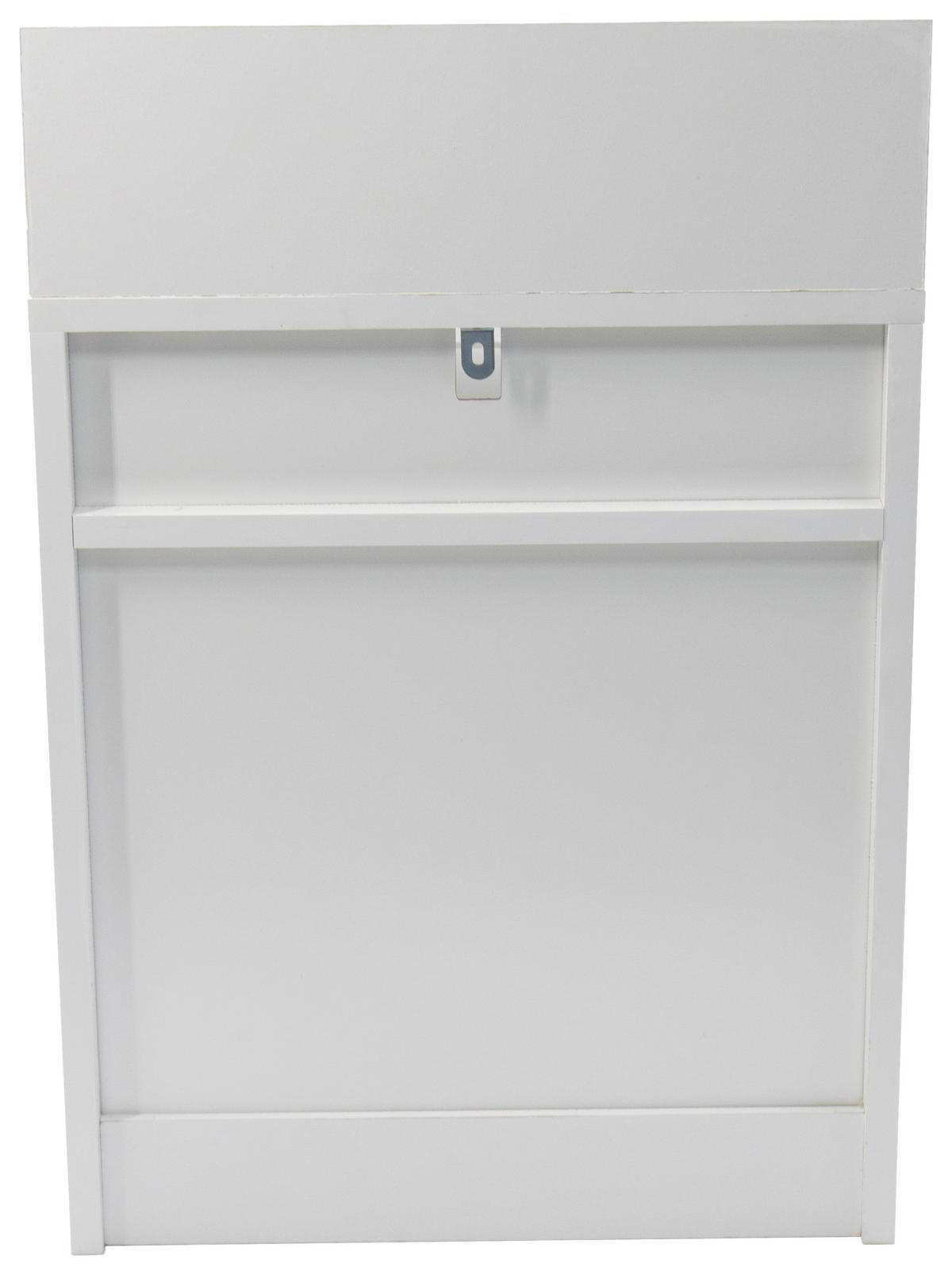 NACHTSCHRANK 39,7/59/32 cm, Weiß,  - Weiß, Basics, Holzwerkstoff (39,7/59/32cm) - Boxxx