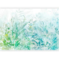 FOTOTAPETE  - Pastellgrün/Weiß, LIFESTYLE, Textil (100/70cm) - artgeist