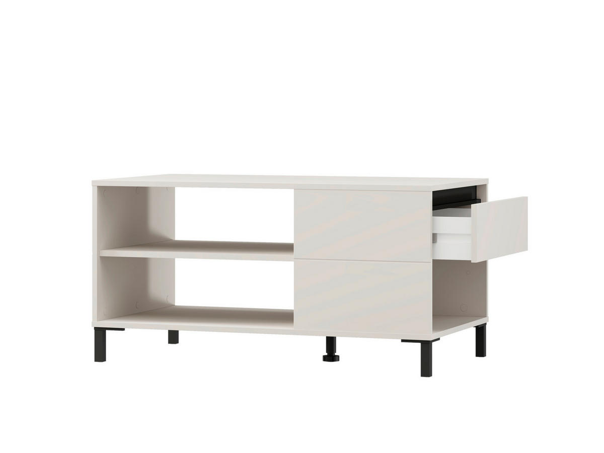 KLUB STOLIĆ crna, kašmir  drvni materijal  - kašmir/crna, Moderno, drvni materijal/plastika (101/54,5cm)