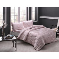LENJERIE DE PAT 230/260 cm  - roz aprins, Basics, textil (230/260cm)