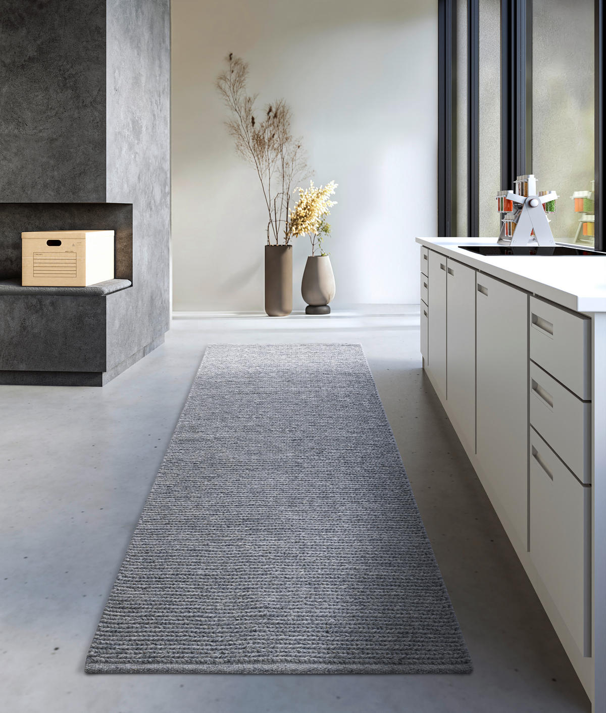 LÄUFER 80/200 cm Kollektion 1748  - Hellgrau, Basics, Textil (80/200cm) - Villeroy & Boch