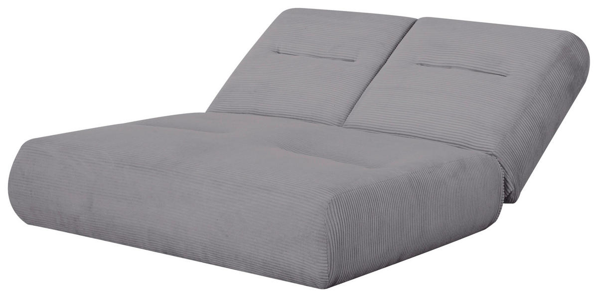 SCHLAFSOFA in Textil Grau  - Grau, Design, Textil (159/88/160cm) - Livetastic