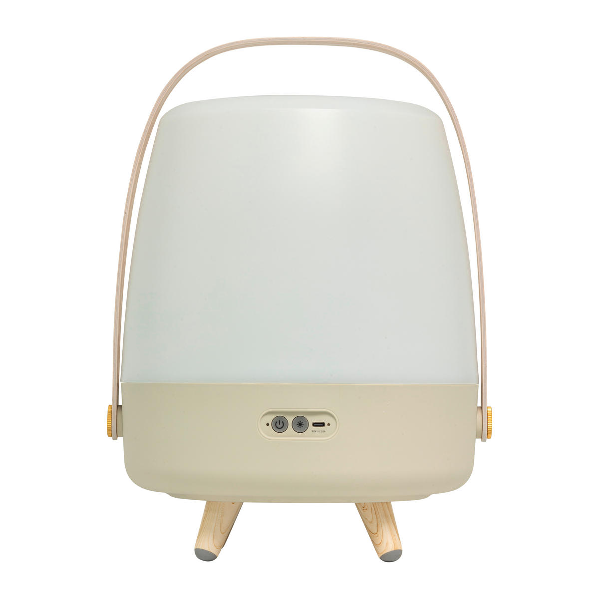 LED-TISCHLEUCHTE Lite-up Play Mini - Sound By JBL 21/29 cm   - Hellbraun, MODERN, Kunststoff (21/29cm)