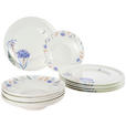 TAFELSERVICE Fiore 12-teilig  - Multicolor, Trend, Keramik - Novel