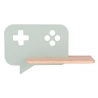 KINDERWANDLEUCHTE 36/12/20 cm   - Mintgrün, Basics, Holz/Holzwerkstoff (36/12/20cm)