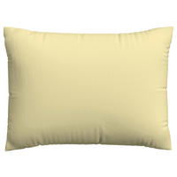 KOPFPOLSTERBEZUG KNITTED JERSEY 70/90 cm  - Gelb, Basics, Textil (70/90cm) - Schlafgut