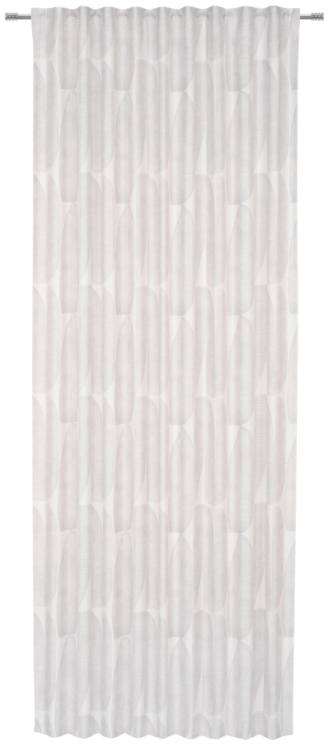 HOTOVÝ ZÁVĚS, neprůsvitné, 140/245 cm - světle šedá, Design, textil (140/245cm) - Ambiente