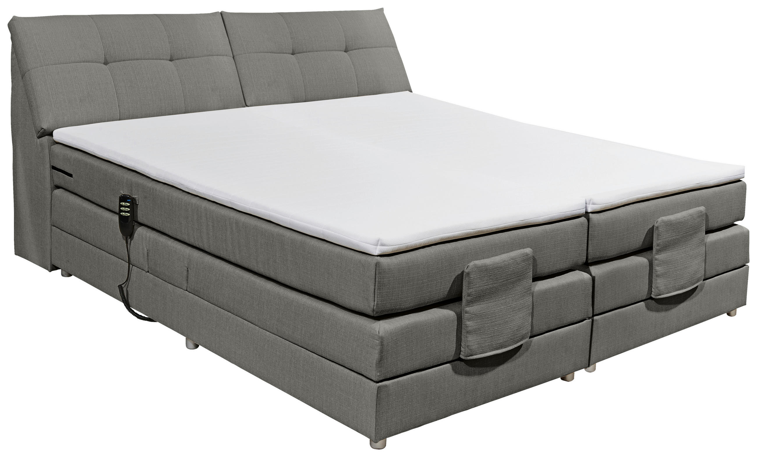 Esposa Boxspringbett Grau 180x200 cm