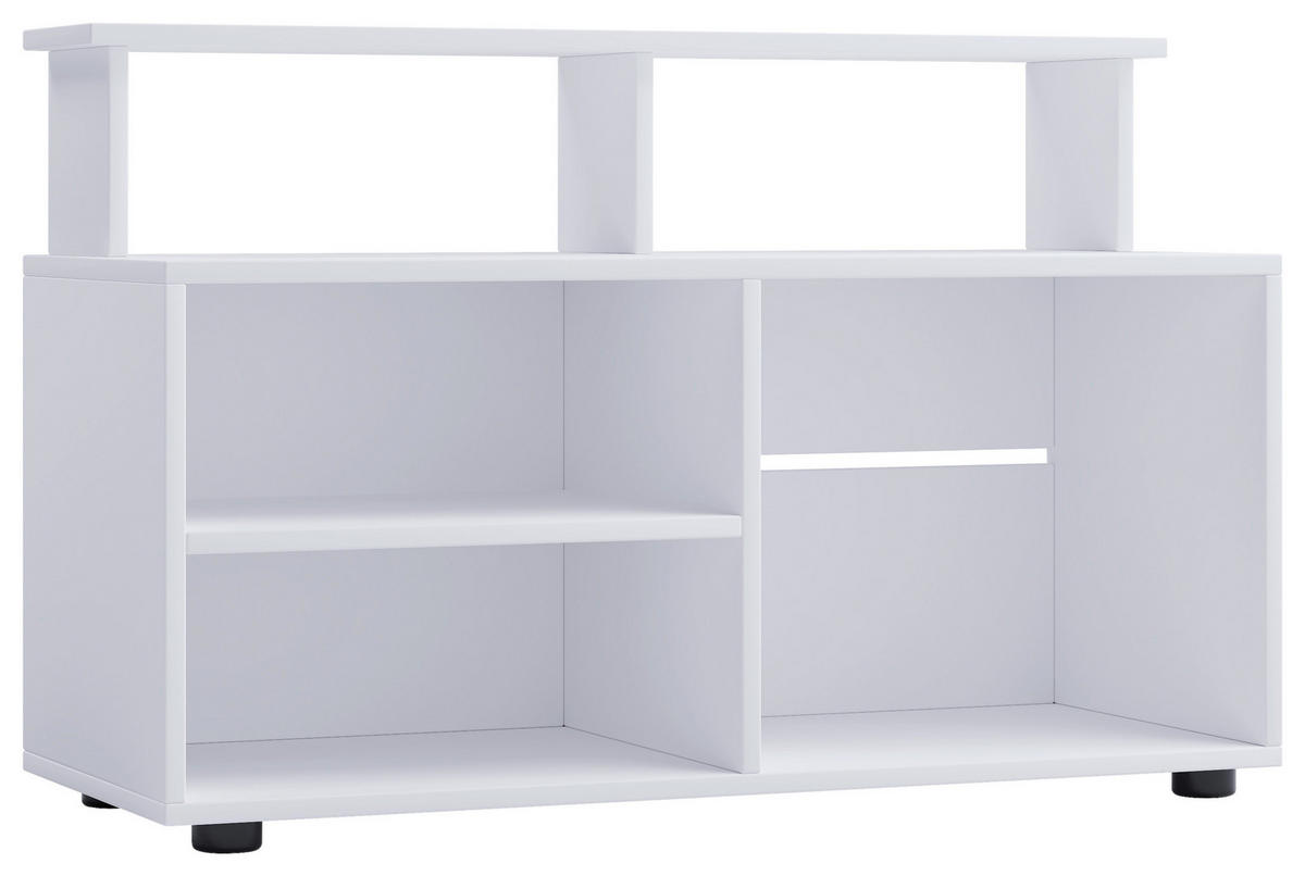 LOWBOARD  in 90/59/36 cm  - Schwarz/Weiß, MODERN, Holzwerkstoff/Kunststoff (90/59/36cm) - MID.YOU