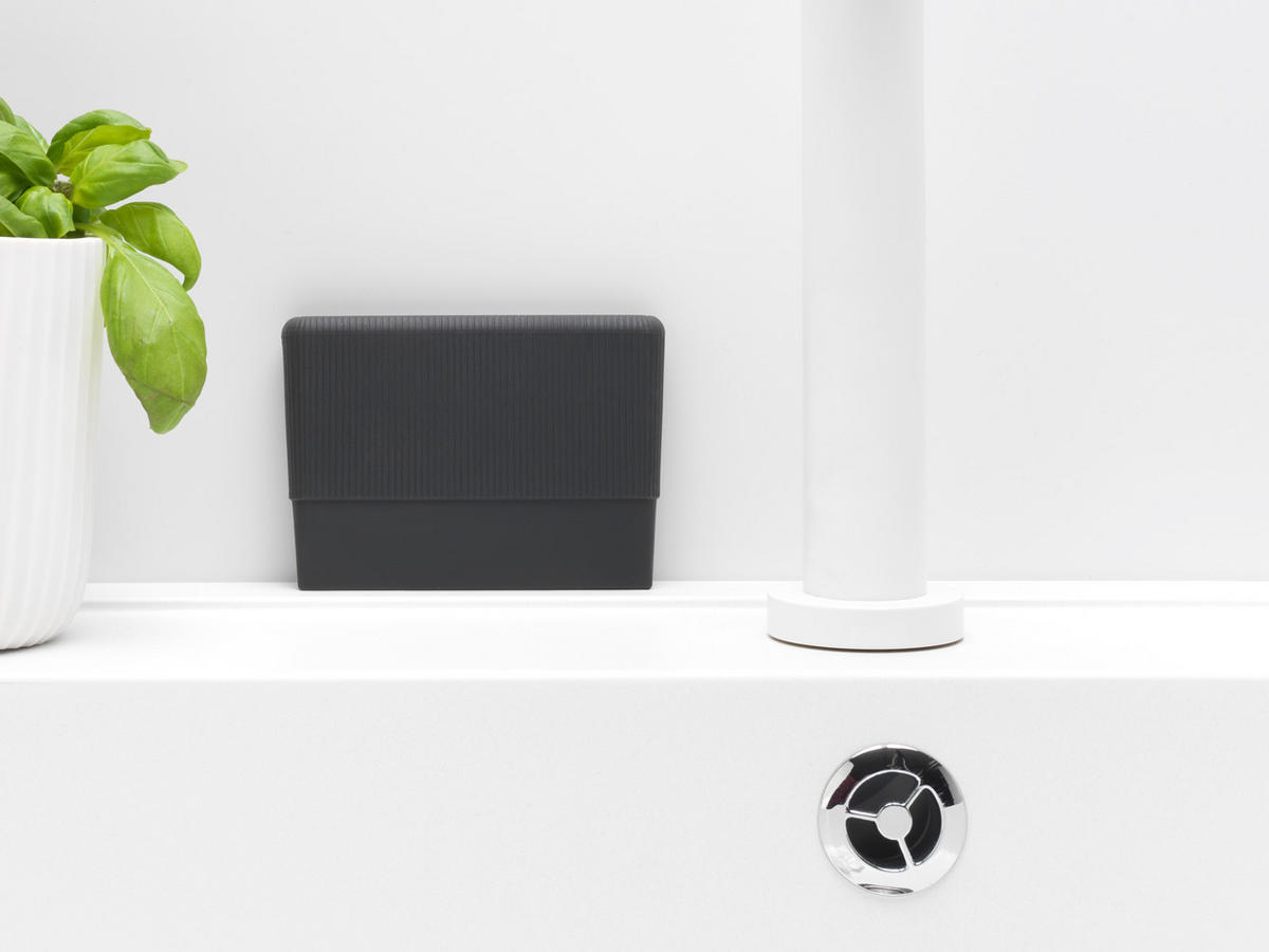 KEFA NA DRHNUTIE - tmavosivá, Design, plast (10,6/7,5/1,7cm) - Brabantia