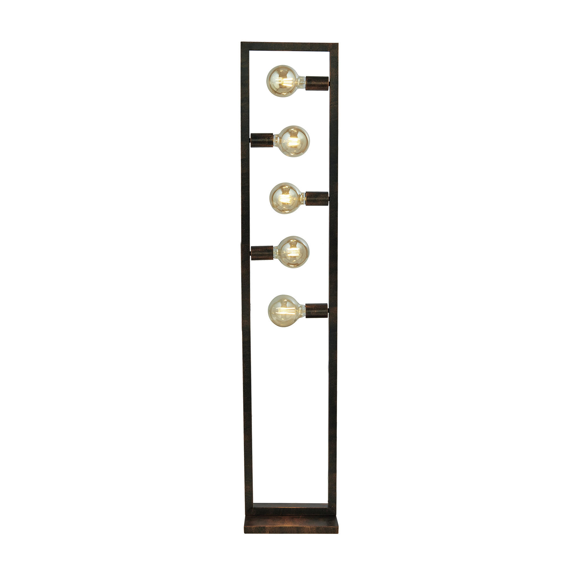STOJEČA SVETILKA  Oblong 30/160/15 cm            - rjava, Trendi, kovina (30/160/15cm)