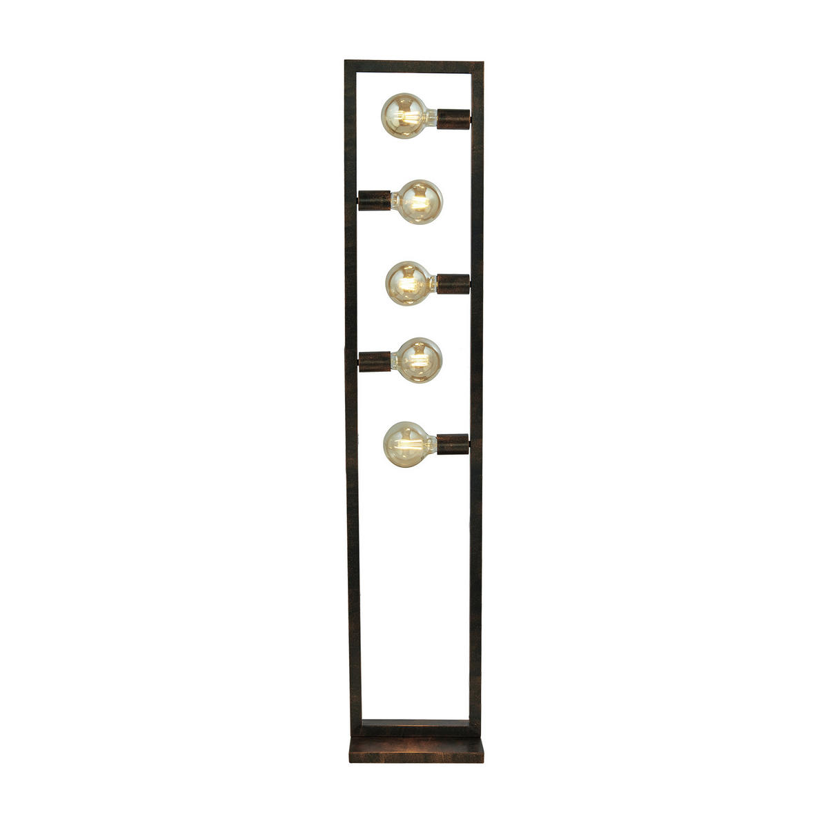 STOJEČA SVETILKA  Oblong 30/160/15 cm            - rjava, Trendi, kovina (30/160/15cm)