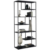REGAL Schwarz  - Schwarz, Trend, Metall (85/188/35cm) - home24