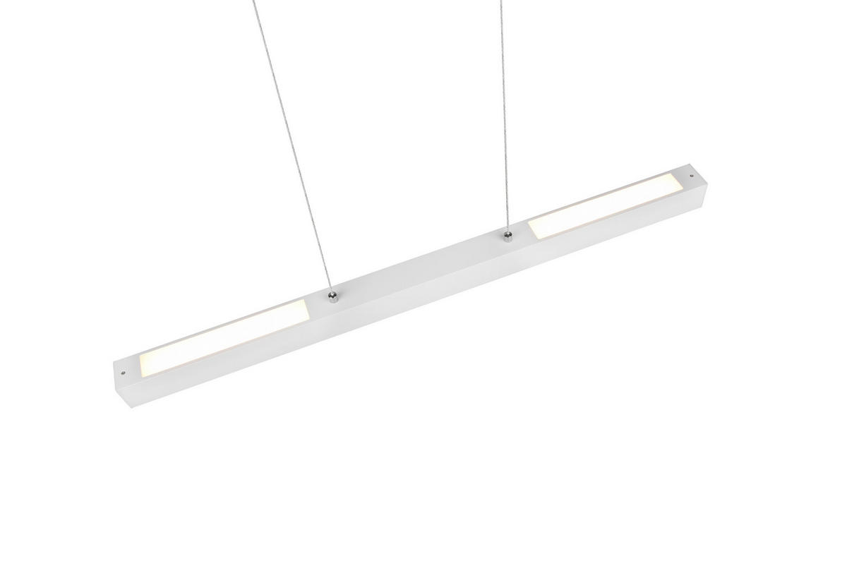 SCHIENENSYSTEM-HÄNGELEUCHTE - Weiß, Basics, Metall (90/180/5cm) - Trio Leuchten