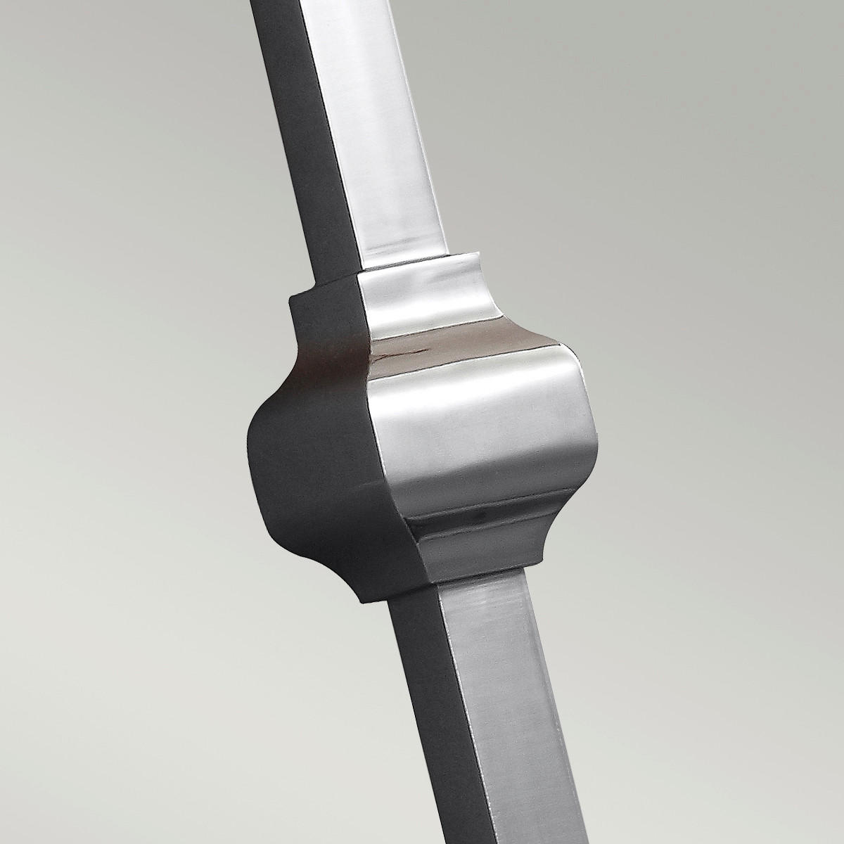WANDLEUCHTE Elstead Teva 29.2/76.5/12.1  cm   - Nickelfarben, KONVENTIONELL, Glas/Metall (29.2/76.5/12.1 cm) - Elstead Lighting