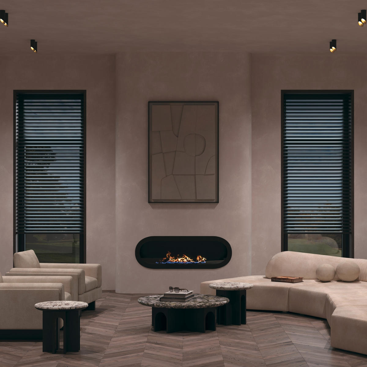 DECKENLEUCHTE Ceiling & Wall 6/15 cm   - Goldfarben/Schwarz, Trend, Metall (6/15cm) - MAYTONI