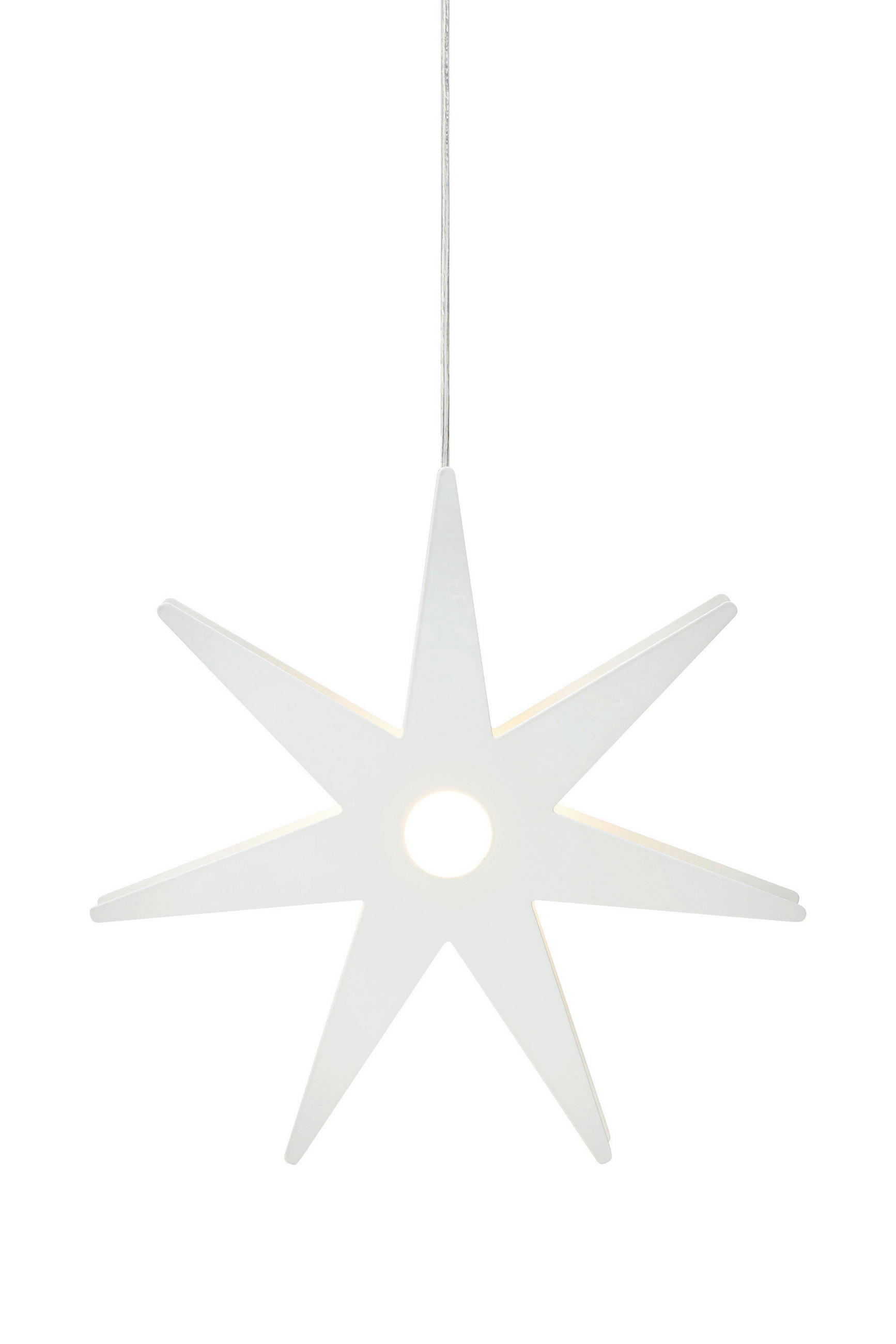 LED-DEKOLEUCHTE ORIGO 37/37/4,7 cm  - Weiß, Trend, Metall (37/37/4,7cm) - Markslöjd