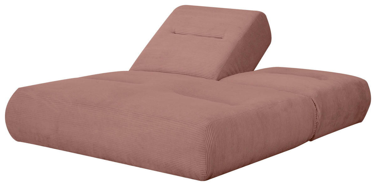 SCHLAFSOFA Cord Altrosa  - Altrosa, Design, Textil (159/88/160cm) - Livetastic