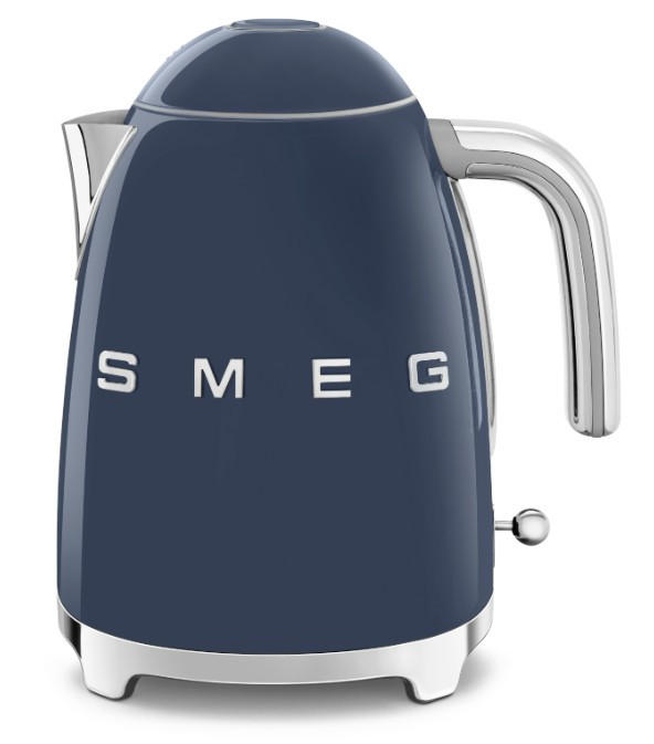 WASSERKOCHER 50´s Style 1,7 L  - Blau, Basics, Kunststoff/Metall (22,6/24,8/17,1cm) - SMEG