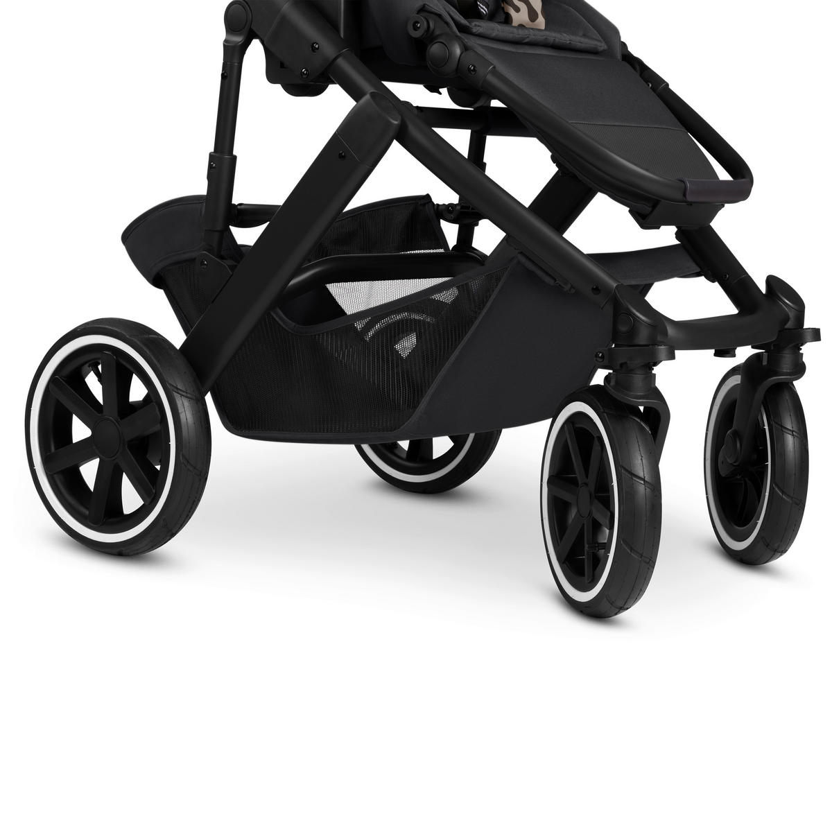 KINDERWAGEN Salsa 5 Air  - Multicolor/Schwarz, Basics, Textil/Metall (63/118/95.5cm) - ABC Design