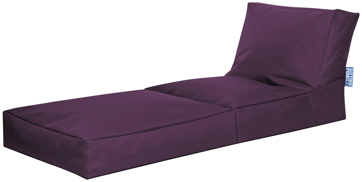 SITZSACK 300 l  - Aubergine, Design, Textil (70/80/90cm)