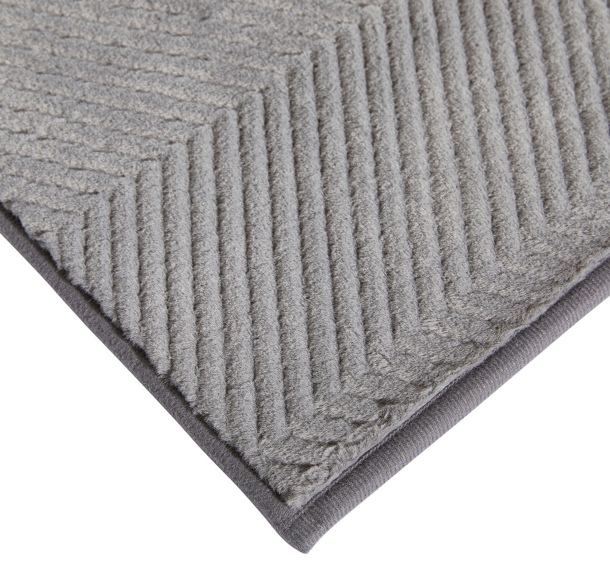 VŠÍVANÝ KOBEREC, 70/130 cm, šedá - šedá, Design, textil (70/130cm) - Novel
