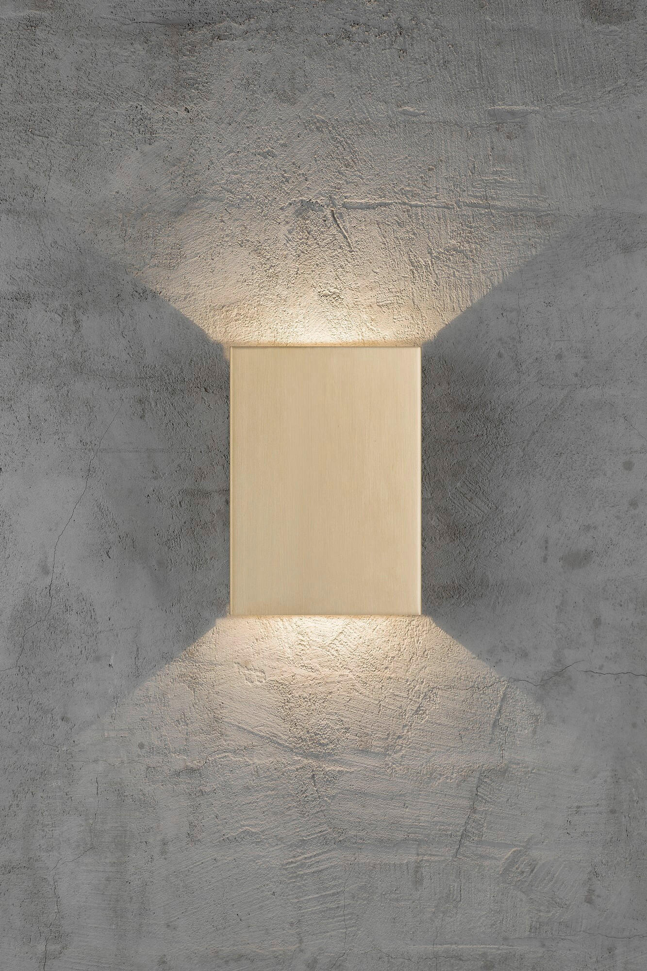 AUßENWANDLEUCHTE 14,8/21/4,5 cm   - Messingfarben, KONVENTIONELL, Metall (14,8/21/4,5cm) - Nordlux