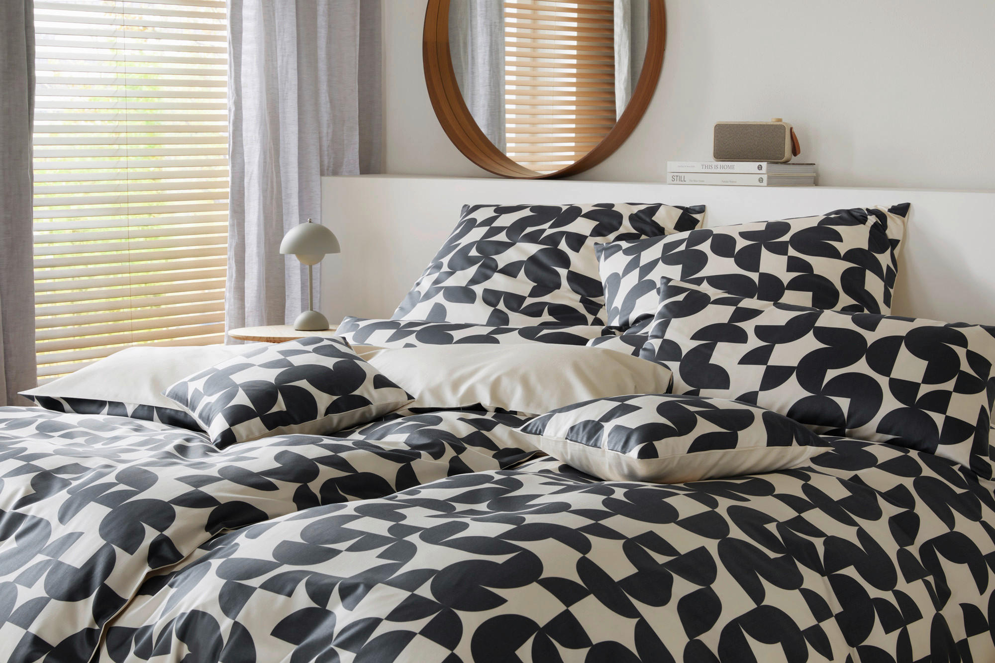 POSTELJNINA 140/200 cm mako saten antracit  - antracit, Konvencionalno, tekstil (140/200cm) - Elegante