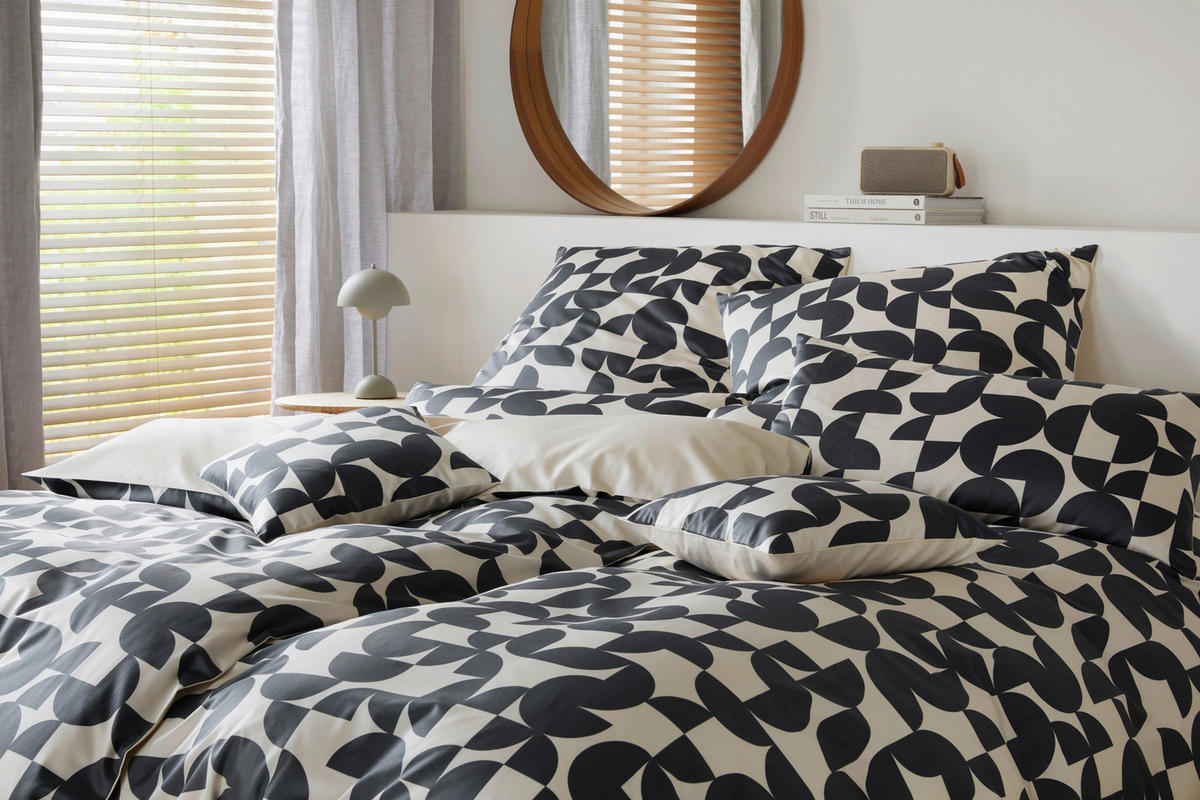 POSTELJINA 140/200 cm   - antracit, Konvencionalno, tekstil (140/200cm) - Elegante