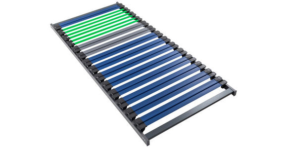 LATTENROST 90/200 cm  - Anthrazit/Dunkelblau, Basics, Holz/Kunststoff (90/200cm) - Dieter Knoll